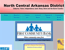 Tablet Screenshot of ncadistrictfair.org